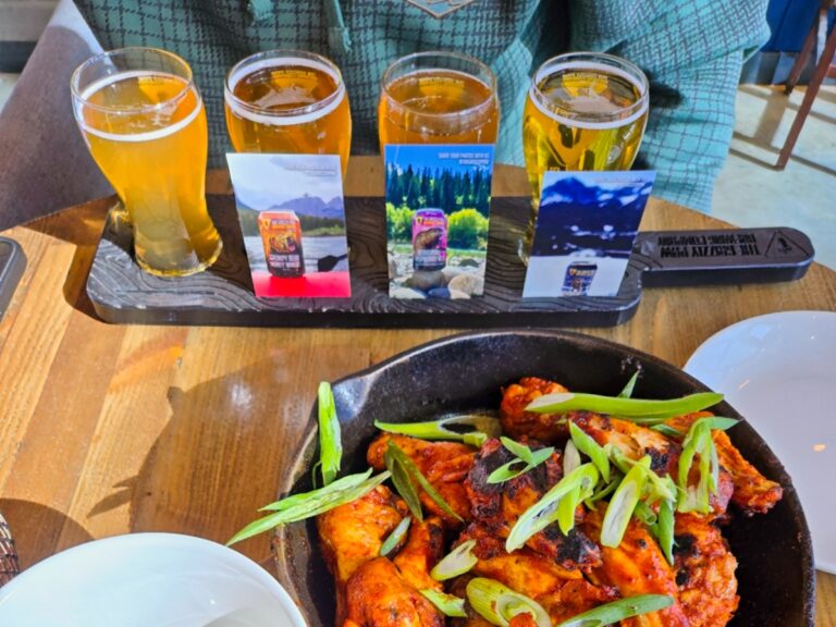 Dining in Canmore, Alberta