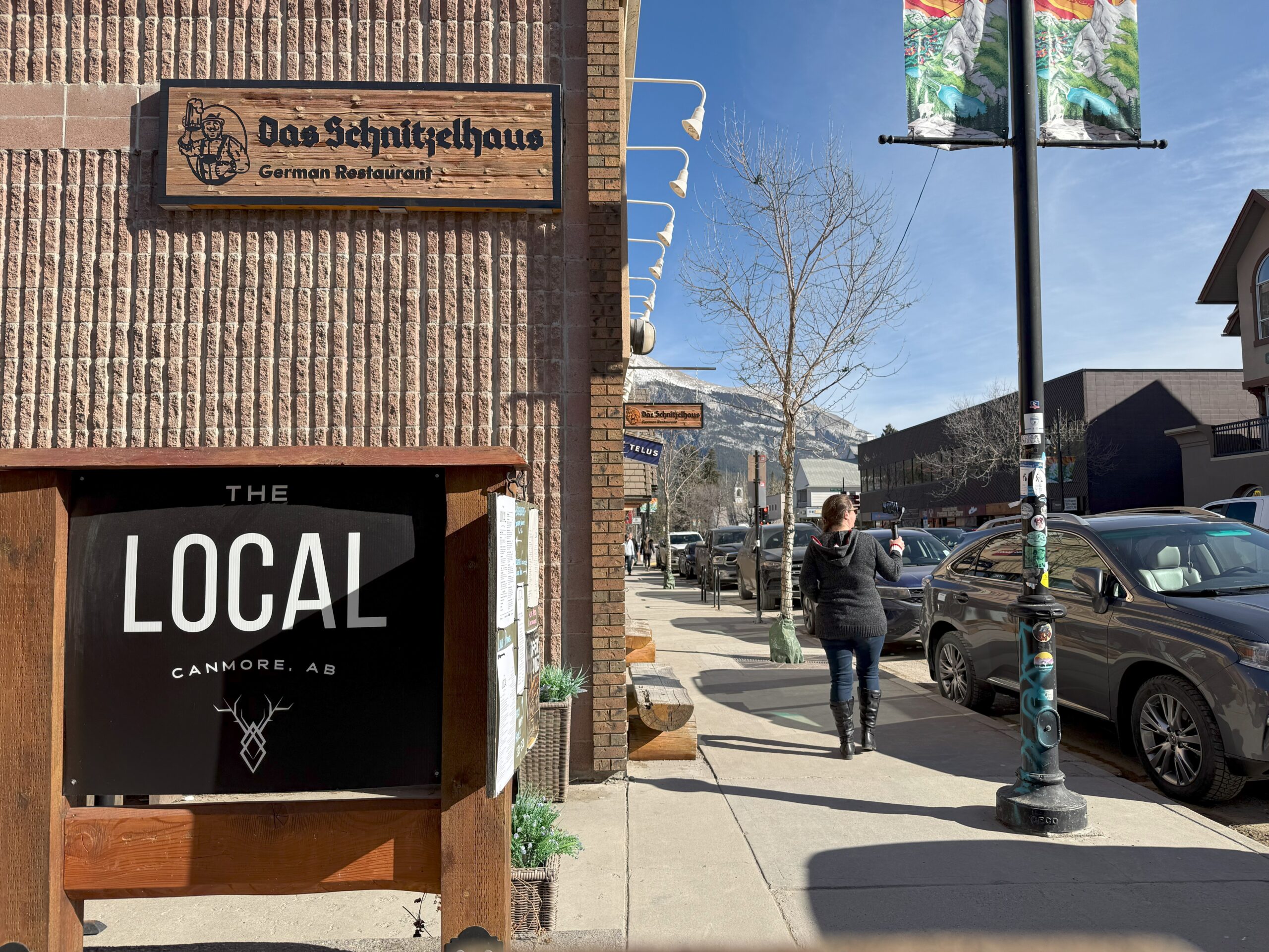 Local vibes in Canmore