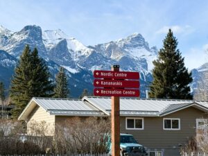 Is Canmore worth visiting? Canmore Nordic Centre Sign