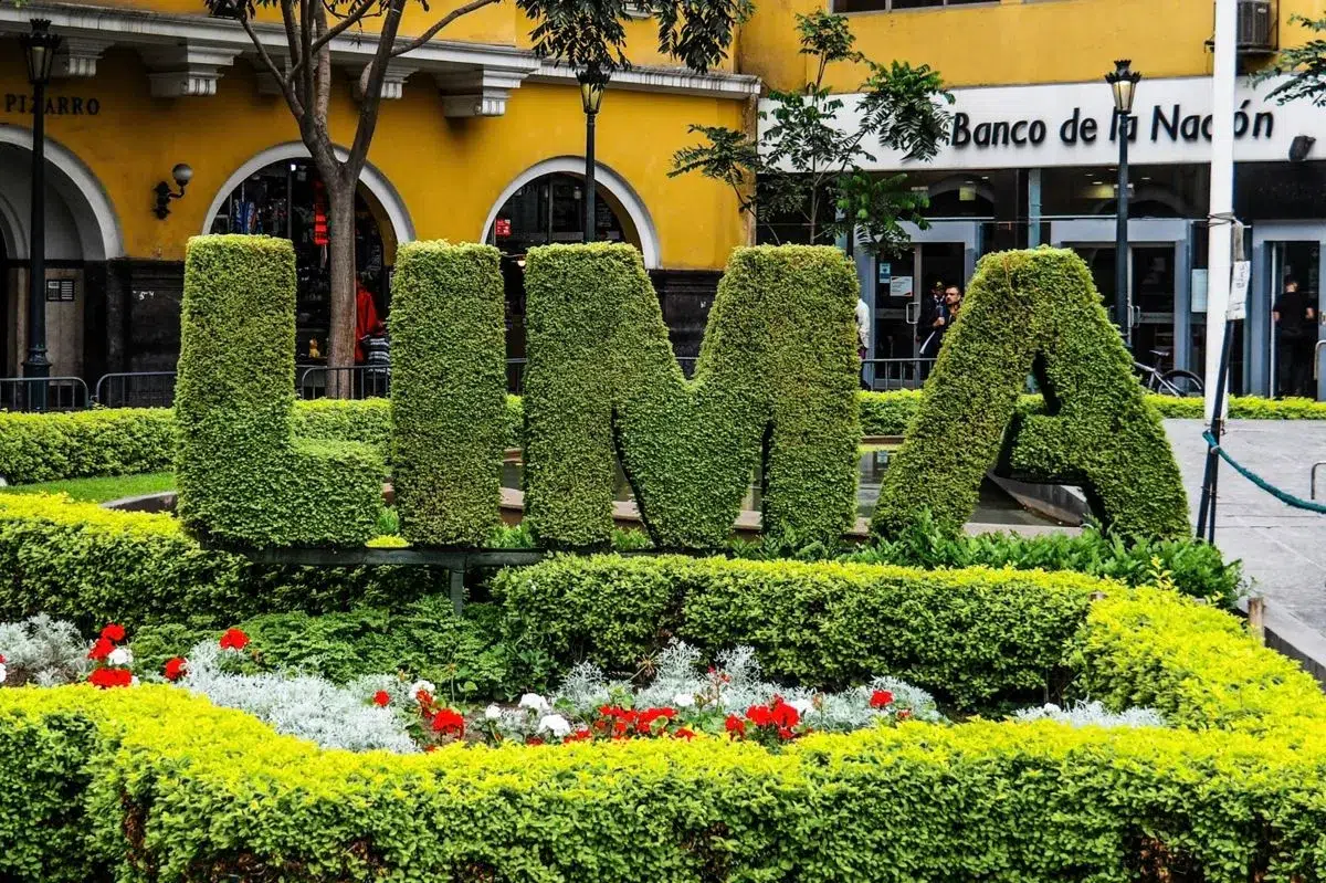 Lima, Peru Sign - 2 Days in Lima