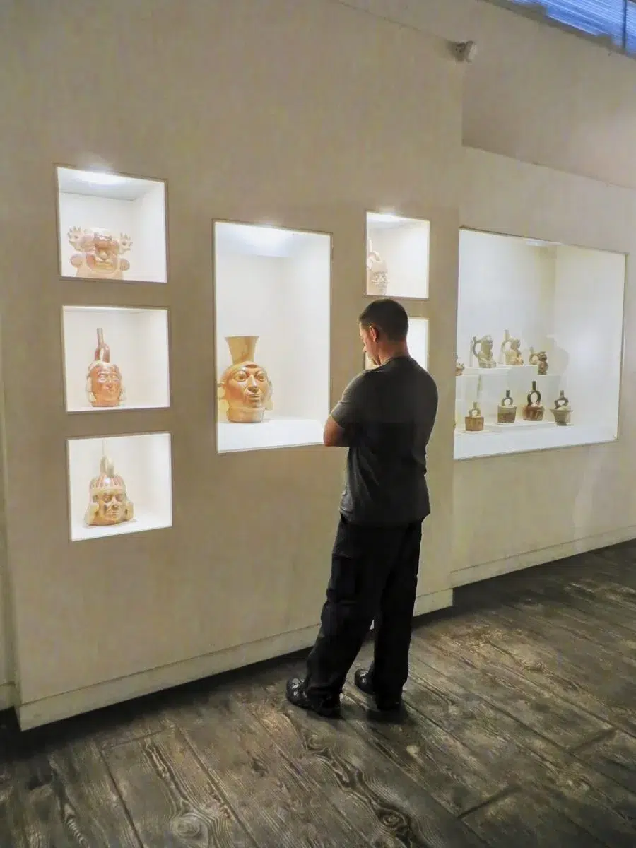 2 Days in Lima - Museo Larco - Mochica Portrait Vessels