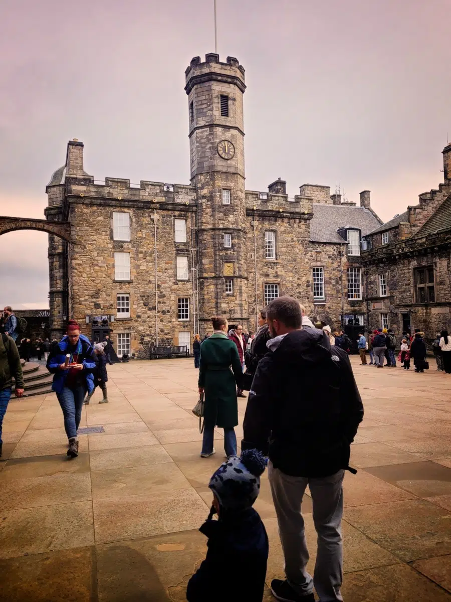 Edinburgh with Kids - Castle
