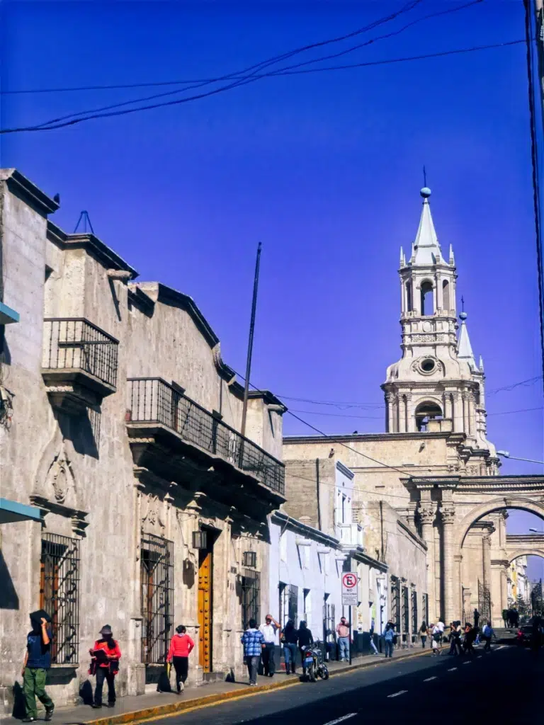 Arequipa itinerary street view