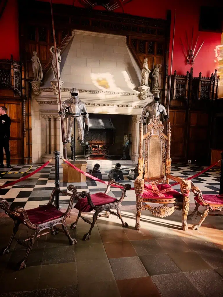 Edinburgh with Kids - Castle Throne Room