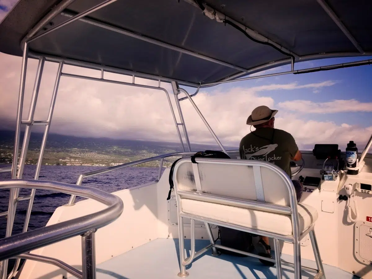 Kona Manta Ray Night Dive & Snorkel - Boat Ride